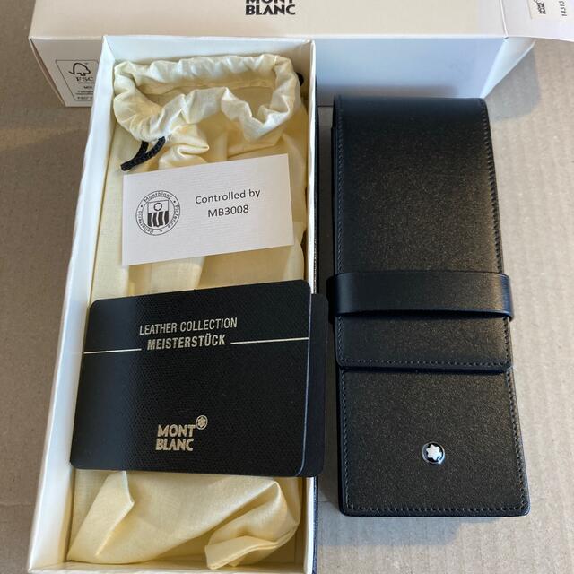 MONTBLANC - モンブラン MONTBLANC ペンケース 3本用 黒の通販 by kk's