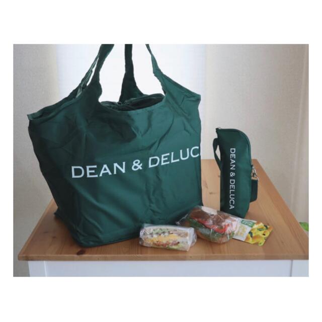 DEAN & DELUCA(ディーンアンドデルーカ)のGLOW8月号付録DEAN&DELUCAお買い物バッグドリンクホルダー レディースのバッグ(エコバッグ)の商品写真