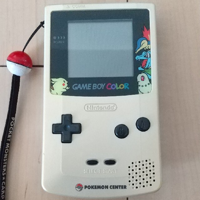 新品　ゲームボーイカラー　ポケットモンスター　金銀記念バージョン