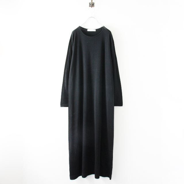 美品 2021AW L'Appartement アパルトモン ドゥーズィエムクラス Knit Onepiece ニットワンピース /ブラック_.【2400012840782】