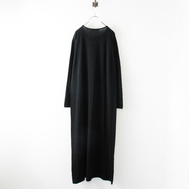 美品 2021AW L'Appartement アパルトモン ドゥーズィエムクラス Knit Onepiece ニットワンピース /ブラック_.【2400012840782】