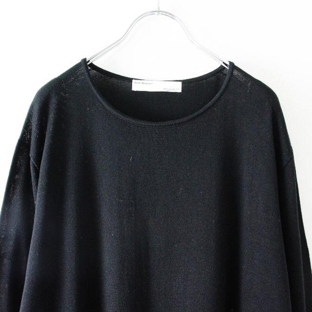 美品 2021AW L'Appartement アパルトモン ドゥーズィエムクラス Knit Onepiece ニットワンピース /ブラック_.【2400012840782】