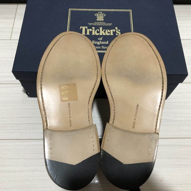 Trickers(トリッカーズ)のトリッカーズのモールトン・サイズ6.5 -5・マロンアンティーク メンズの靴/シューズ(ブーツ)の商品写真