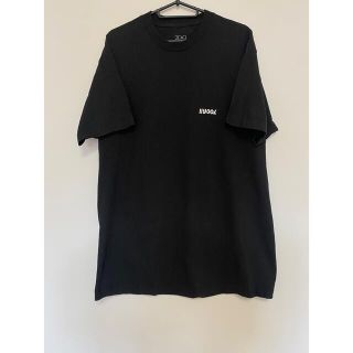 ワンエルディーケーセレクト(1LDK SELECT)の700fill ロゴTシャツ 1LDK 逆さ　黒　L(Tシャツ/カットソー(半袖/袖なし))