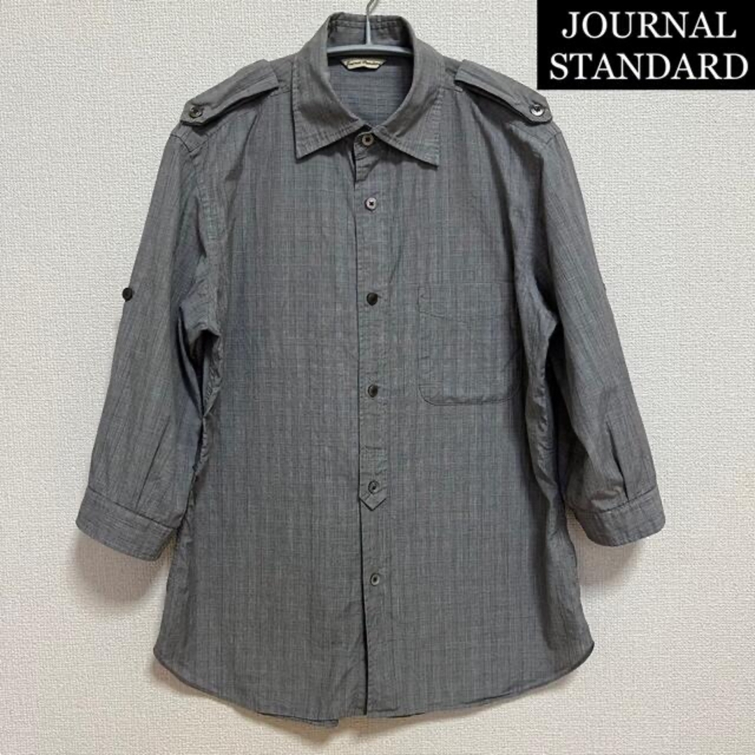 JOURNAL STANDARD(ジャーナルスタンダード)のジャーナルスタンダード JOURNAL STANDARD シャツ 七分 メンズのトップス(シャツ)の商品写真