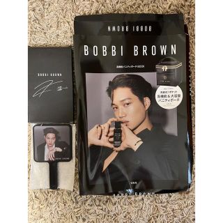 ボビイブラウン(BOBBI BROWN)のボビイブラウン　高級バニティーポーチ　EXO KAI 鏡付き(K-POP/アジア)