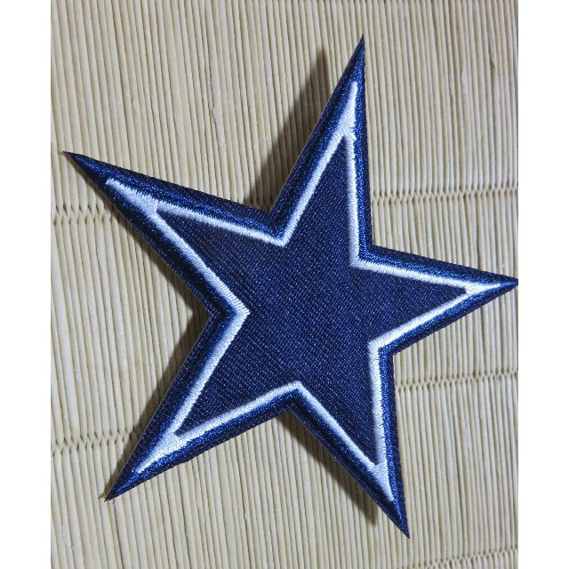 紺星NFLダラスカウボーイズDallasCowboys刺繍ワッペン新品◆アメフト スポーツ/アウトドアのスポーツ/アウトドア その他(アメリカンフットボール)の商品写真