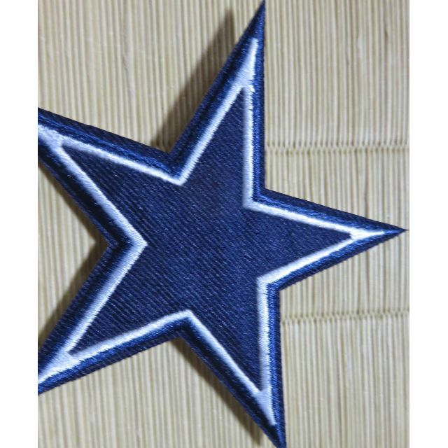 紺星NFLダラスカウボーイズDallasCowboys刺繍ワッペン新品◆アメフト スポーツ/アウトドアのスポーツ/アウトドア その他(アメリカンフットボール)の商品写真