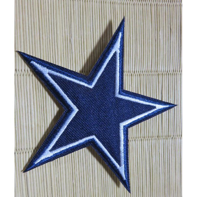 紺星NFLダラスカウボーイズDallasCowboys刺繍ワッペン新品◆アメフト スポーツ/アウトドアのスポーツ/アウトドア その他(アメリカンフットボール)の商品写真