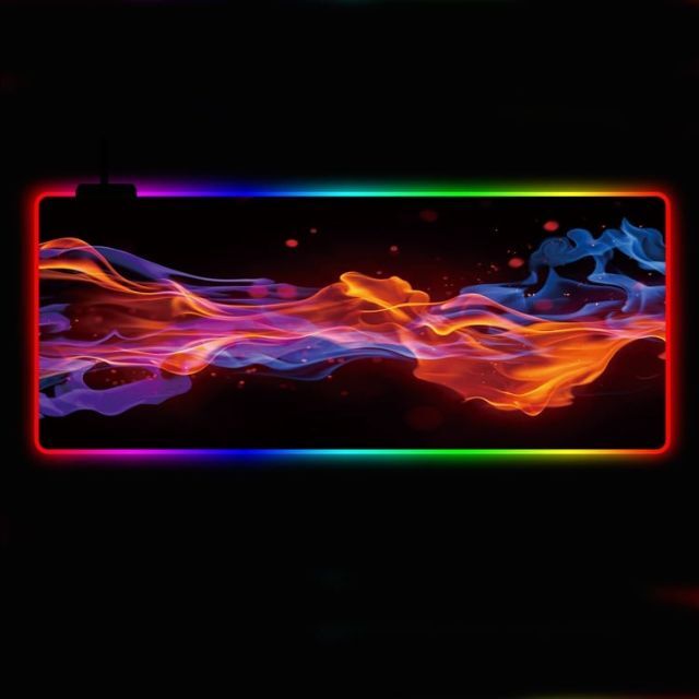 RGB MOUSE PAD EXTENDED(RGBマウスパッド拡張(LED) スマホ/家電/カメラのPC/タブレット(PC周辺機器)の商品写真