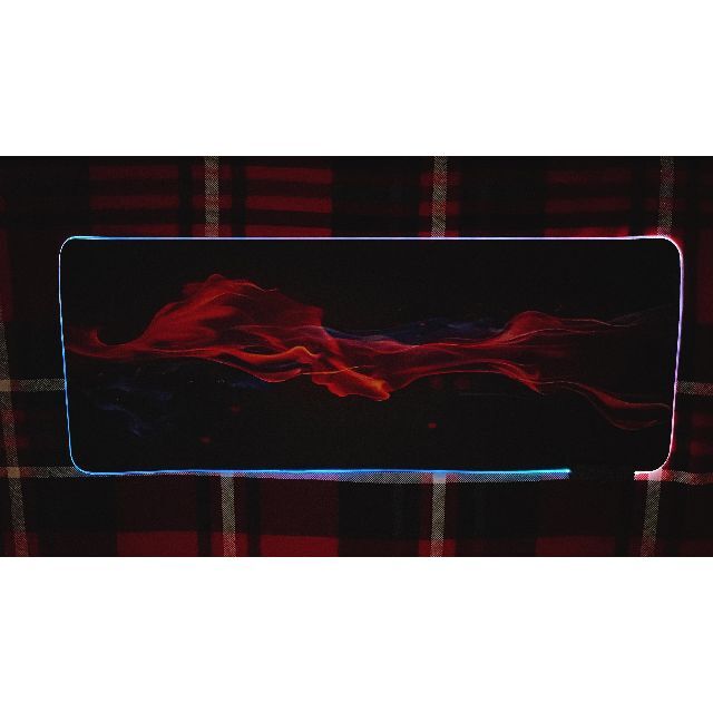 RGB MOUSE PAD EXTENDED(RGBマウスパッド拡張(LED) スマホ/家電/カメラのPC/タブレット(PC周辺機器)の商品写真