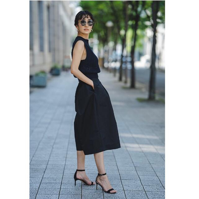 Nala ナラ dress pants ドレスパンツ ネイビー - nayaabhaandi.com