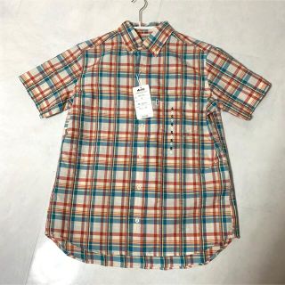 ロゴス(LOGOS)の新品　タグ付き　LOGOS ロゴス　チェック　半袖シャツ　S(シャツ)