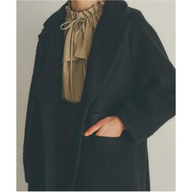 CLANE(クラネ)のclane ダブルウールロングコート DOUBLE WOOL LONG COAT レディースのジャケット/アウター(ロングコート)の商品写真