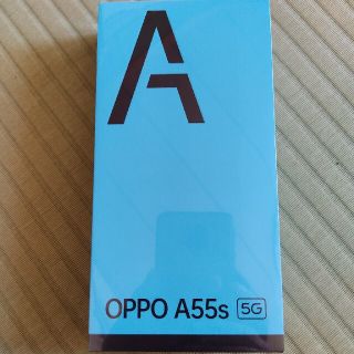 オッポ(OPPO)の【1年間保証あり】OPPO A55s  5G A1020OP SIMフリー 黒(スマートフォン本体)