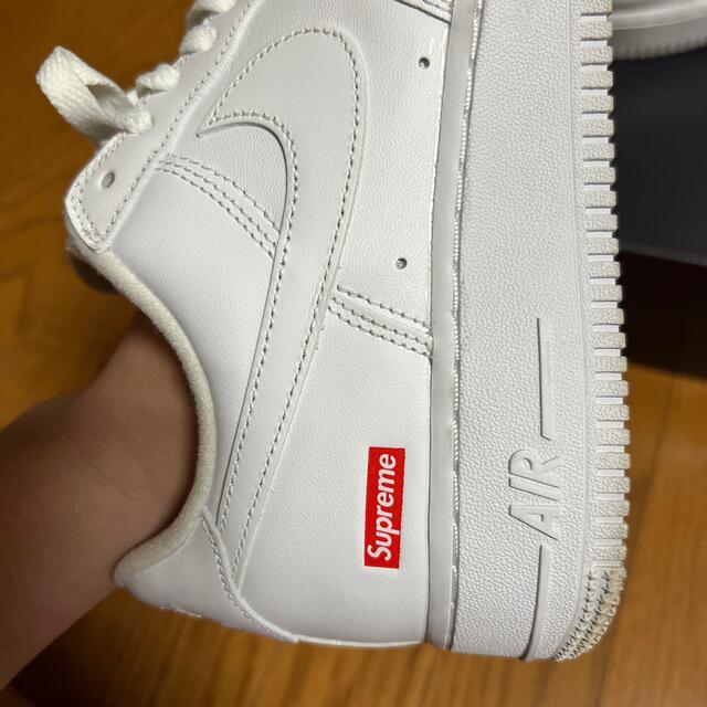 NIKE - Supreme Nike Air Force 1 Low white 26cmの通販 by たまご's ...