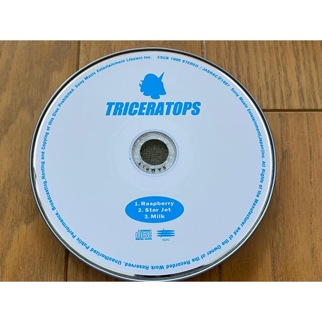 TRICERATOPS(トライセラトップス)　ラズベリー　限定缶ケース エンタメ/ホビーのCD(ポップス/ロック(邦楽))の商品写真