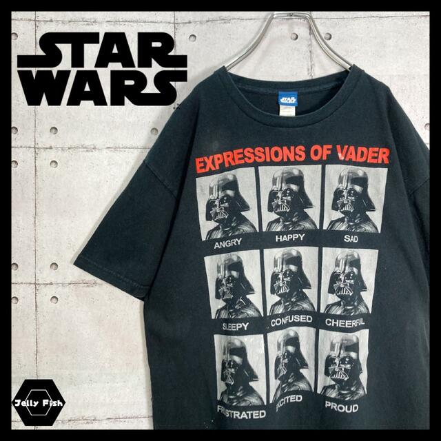 ART VINTAGE(アートヴィンテージ)の【レアデザイン】90s STAR WARS/スターウォーズ 半袖Tシャツ L 黒 メンズのトップス(Tシャツ/カットソー(半袖/袖なし))の商品写真