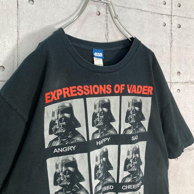 ART VINTAGE(アートヴィンテージ)の【レアデザイン】90s STAR WARS/スターウォーズ 半袖Tシャツ L 黒 メンズのトップス(Tシャツ/カットソー(半袖/袖なし))の商品写真