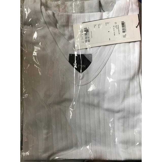 ATON(エイトン)のカットソー  Vネック　Tシャツ レディースのトップス(カットソー(半袖/袖なし))の商品写真