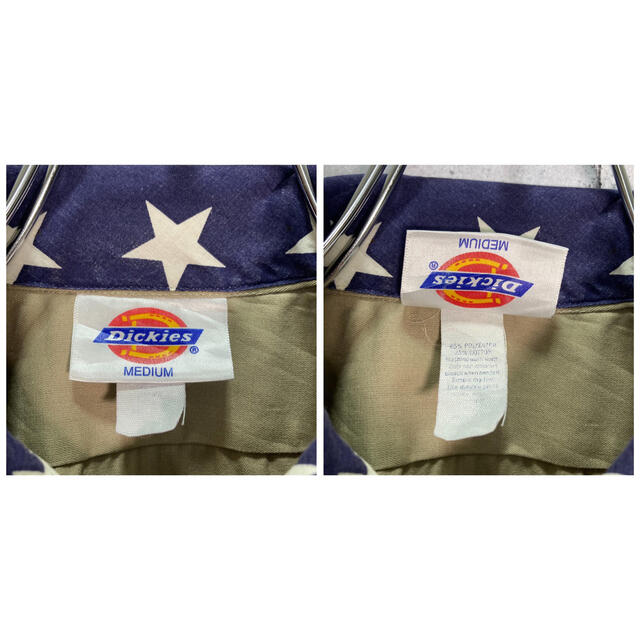 Dickies(ディッキーズ)の【レアデザイン】70s Dickies/ディッキーズ USA フラッグ柄 シャツ メンズのトップス(シャツ)の商品写真