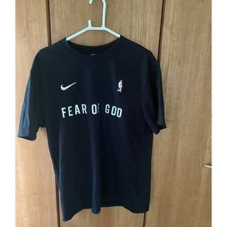 FEAR OF GOD - FEAR OF GOD × NIKE NBA コラボTシャツ TEE FOG 黒
