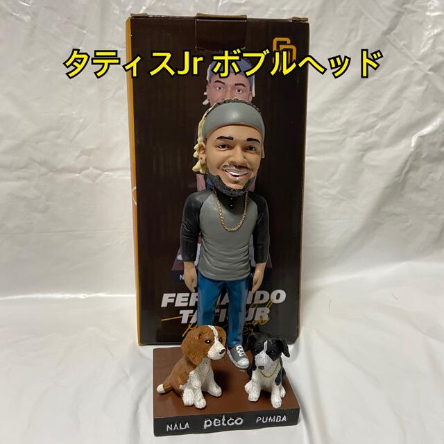 新品 タティスJr×Pups ボブルヘッド 2022年限定配布スポーツ/アウトドア