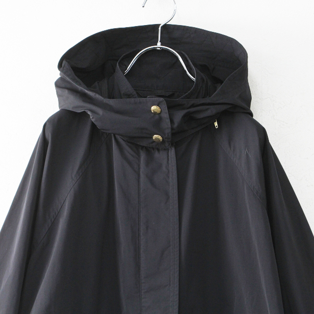 WOOLRICH(ウールリッチ)の2020AW WOOL RICH ウールリッチ WWOU0335 ANORAK アノラックパーカー XS/ブラック ビーバー ドルマン【2400012853683】 レディースのトップス(パーカー)の商品写真