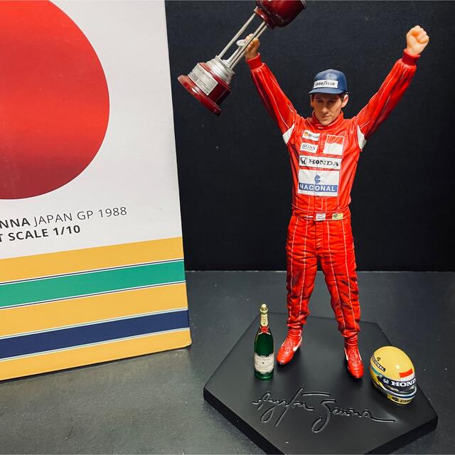 1988個限定 1/10 Iron Studios アイルトン・セナ 日本GP