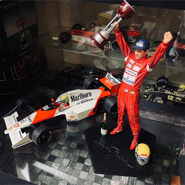 1988個限定 1/10 Iron Studios アイルトン・セナ 日本GP