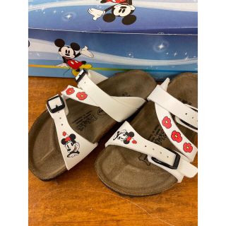 ビルケンシュトック(BIRKENSTOCK)の18cm ビルケンコラボ　訳あり新品未使用　BIRKENSTOCK ディズニー(サンダル)