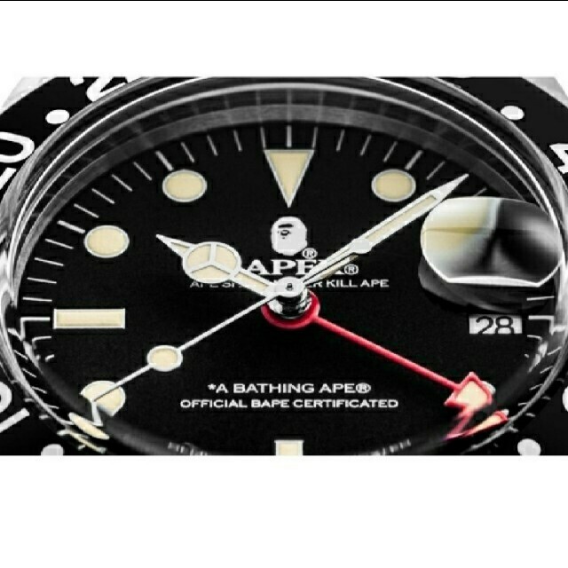 A BATHING APE(アベイシングエイプ)の激レア A BATHING APE CLASSIC TYPE 2 BAPEX メンズの時計(腕時計(アナログ))の商品写真