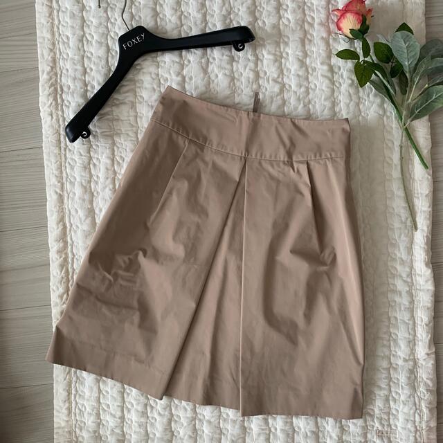 FOXEY フォクシー ニューヨーク ウエストリボンスカート 38♡ルネ ひざ