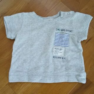 ベベノイユ(BEBE Noeil)のノイユエームベベ☆ベベノイユ☆半袖トレーナー☆Tシャツ☆80☆BeBe☆べべ(Ｔシャツ)