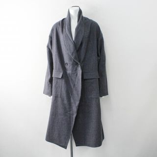 アナディス(d'un a' dix)のd'un a dix アナディス le Jardin Ouvert ル ジャルダン ウヴェール Drape Coller Coat ドレープカラーコート 36/グレー【2400012856417】(その他)