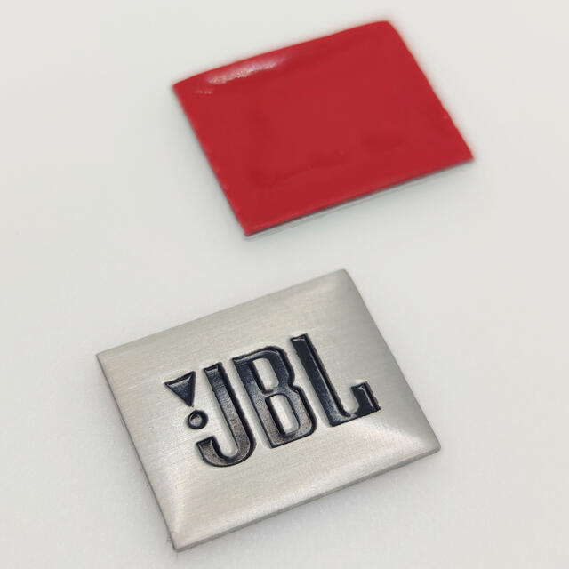 JBL 4341 グリルエンブレム・ロゴプレート2枚+新品金具4個セット