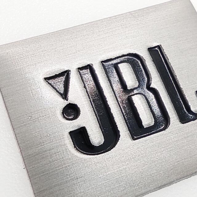 JBL ロゴ エンブレム 金属製プレート 2枚の通販 by Ichi_327's JBL ロゴ エンブレム 金属製プレート 2枚の通販 by Ichi_327's