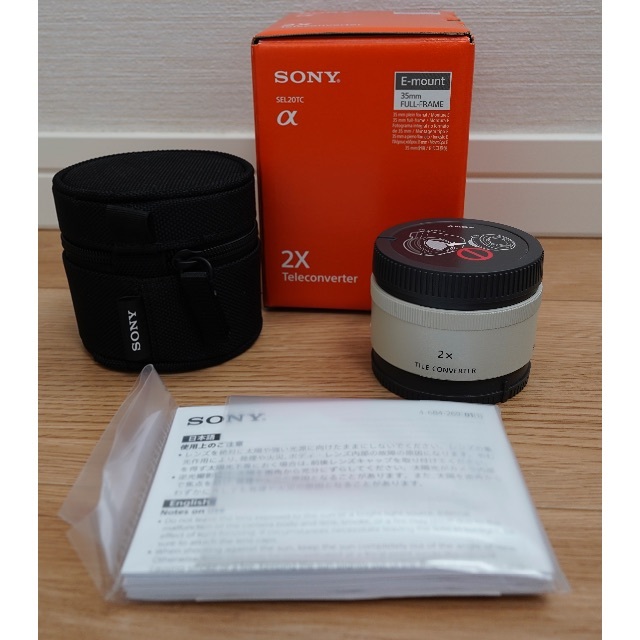 【超美品】SONY SEL20TC 2Xテレコンバーターレンズ