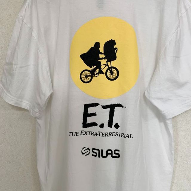 SILAS - SILAS × E.T. サイラス 半袖 プリント Tシャツ Lサイズ 白の ...