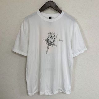 サイラス(SILAS)のSILAS × E.T. サイラス 半袖 プリント Tシャツ Lサイズ 白(Tシャツ/カットソー(半袖/袖なし))