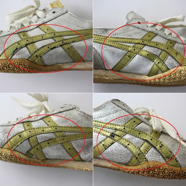 Onitsuka Tiger(オニツカタイガー)のOnitsuka Tiger オニツカタイガー THL642  マラソン スニーカー 24.5/シルバー【2400012859814】 レディースの靴/シューズ(スニーカー)の商品写真