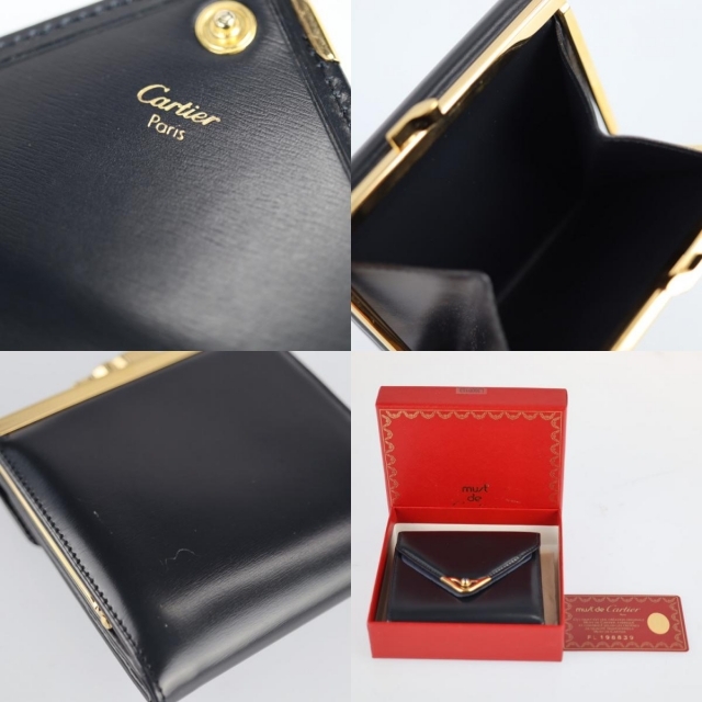 CARTIER カルティエ サファイアライン 二つ折り財布 L3000153 CARTIER カルティエ サファイアライン 二つ折り財布 L3000153