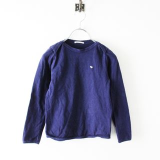 ミナペルホネン(mina perhonen)のmina perhonen ミナペルホネン zutto コットン Tシャツ 130/ネイビー 長袖 キッズ【2400012863613】(Tシャツ(長袖/七分))