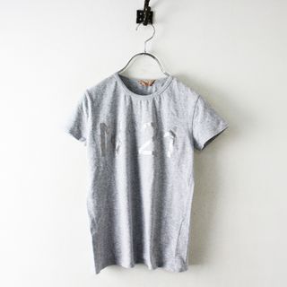 Nº21 Kids ヌメロヴェントゥーノ キッズ ロゴTシャツ 40/グレー【2400012863682】(Tシャツ(半袖/袖なし))