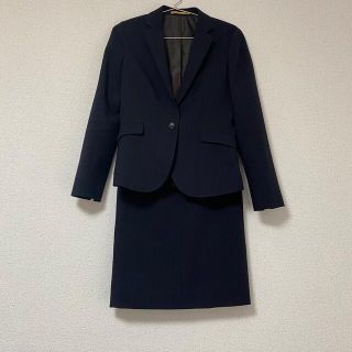 オリヒカ(ORIHICA)のORIHIKA 紺織柄　スーツ　セットアップ　レディース(スーツ)