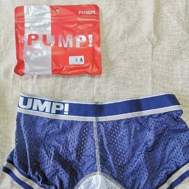 ボクサー　PUMP　白　M　　下着　メンズ メンズのアンダーウェア(ボクサーパンツ)の商品写真