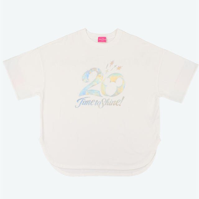 ディズニーシー 20周年 タイムトゥシャイン ビッグシルエット Tシャツ 未使用
