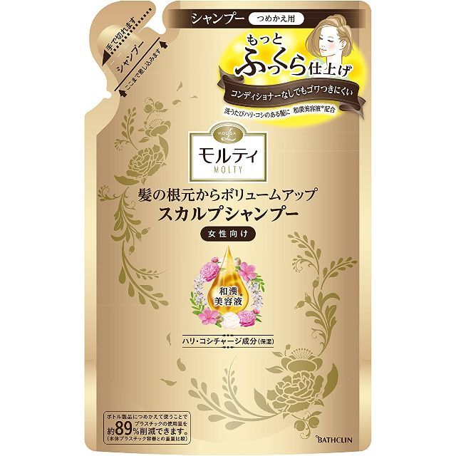 モウガL モルティ スカルプシャンプー　女性向け　詰め替え用　240ml コスメ/美容のヘアケア/スタイリング(シャンプー)の商品写真