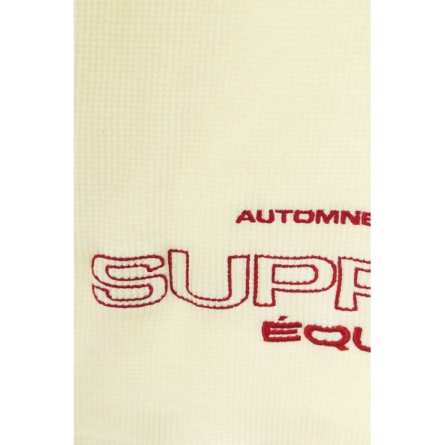 人気の春夏 Supreme L バックロゴ刺繍サーマル長袖カットソー シュプリーム Tシャツ カットソー 七分 長袖 Www Gatorheatandair Com