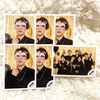 ジャニーズ(Johnny's)のSixTONES  松村北斗　グリーティングフォト　ミニ　クリスマス(アイドルグッズ)